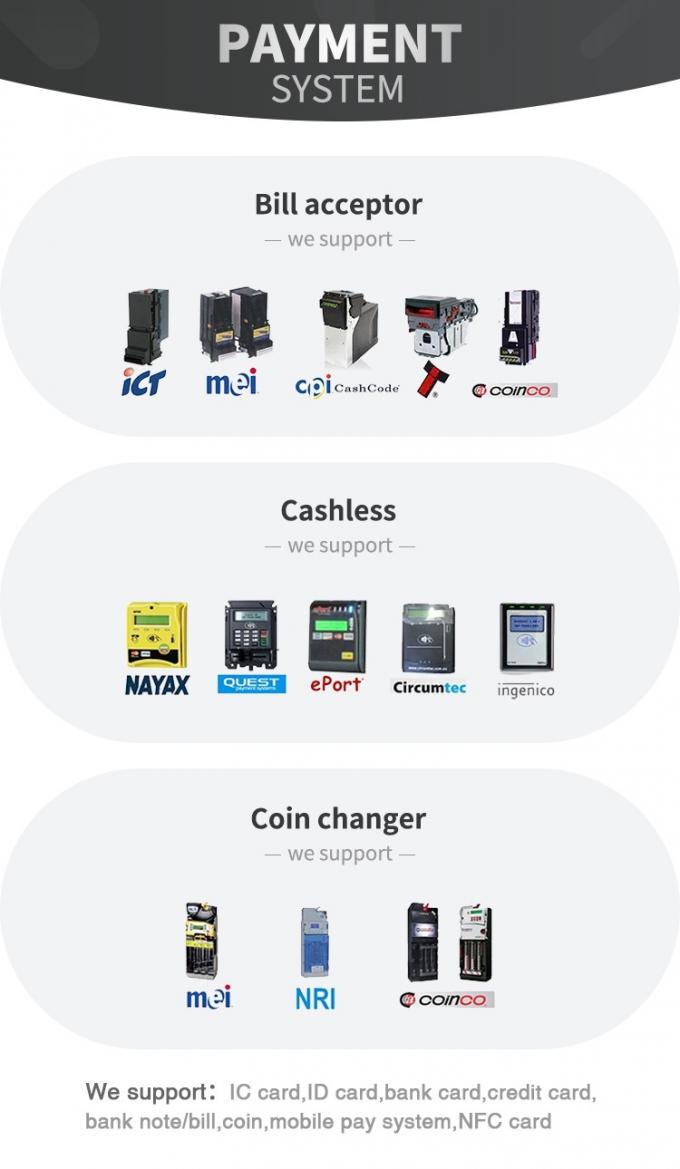 Bandejas de aço personalizadas WM55A22 da máquina de venda automática do transporte para a solidez e a força