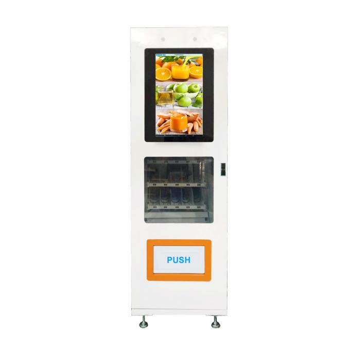 Máquina de venda automática comercial para a venda, máquinas de venda automática exteriores automáticas da tela de 22 anúncios da polegada