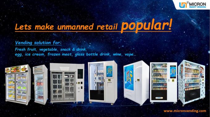 Máquina de venda automática esperta do mícron para a venda