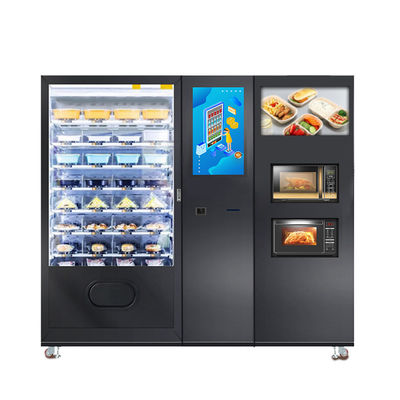 Máquina de venda automática feita sob encomenda do sanduíche conveniente público do alimento de café da manhã com mícron da micro-ondas