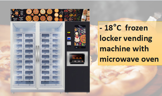 24V máquina de venda automática elétrica de Smart do mícron da máquina de venda automática da pizza da capacidade do aquecimento 662