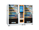 Máquina de venda automática combinado da bebida dos petiscos da grande capacidade com a porta de vidro moderada dobro