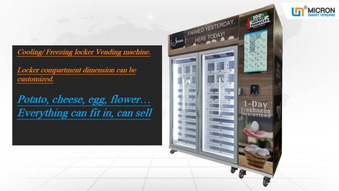 máquina de venda automática refrigerando do cacifo