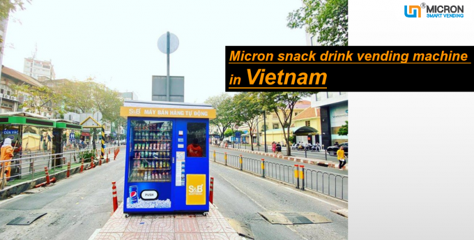 Máquina de venda automática de venda quente da bebida do petisco do tela táctil de 22 polegadas com sistema de refrigeração no aeroporto de Malásia