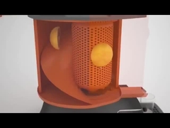 Máquina de venda de suco de laranja recém-fabricada com leitor de cartões e tela sensível ao toque para o centro comercial