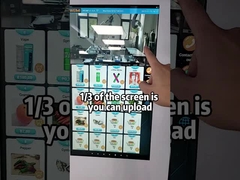 Máquina de venda automática de snacks com interface de utilizador inteligente