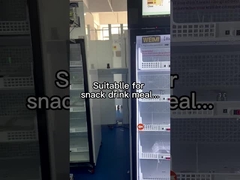 Máquina automática de venda de refrigeradores inteligentes com leitor de cartões nayax