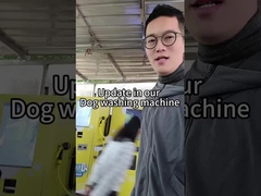 Máquina de lavar roupa para cães de autoatendimento