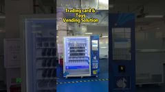 Solução de vending TCG, cartas colecionáveis, booster, introdução e vídeo de funcionamento da máquina de vending inteligente WM600