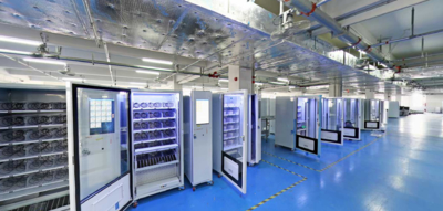 Guangzhou Micron Vending Technology Co.,Ltd linha de produção do fabricante