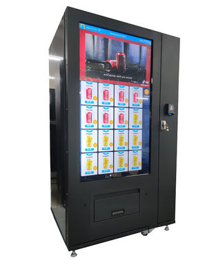 Grande máquina de venda automática do écran sensível, máquina de venda automática de 55 meios da tela da polegada, máquina de venda automática da propaganda, mícron