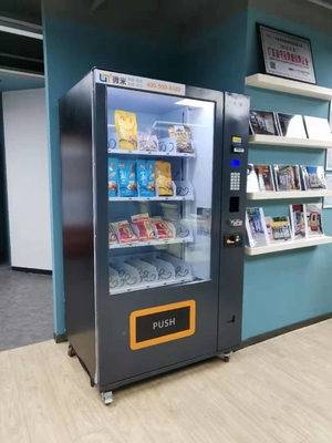 Máquina de venda automática feita sob encomenda de Filipinas Malásia das máquinas de venda automática da bebida do petisco com E-carteira