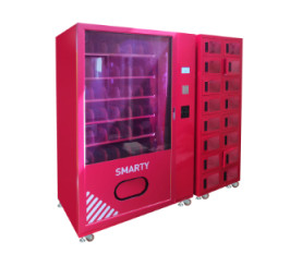 Máquinas de venda automática de lanches combinados personalizados Máquina de venda automática de basquete com várias soluções de pagamento