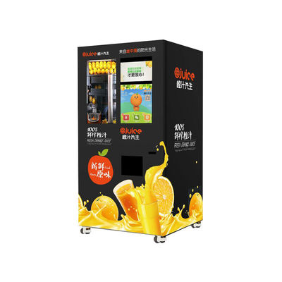 Máquina de venda automática de suco de laranja com grande capacidade