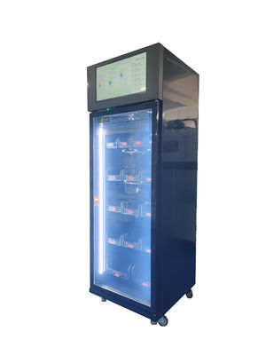 Frigorífico inteligente de 240 V para snacks e bebidas frias Máquina de venda automática com leitor de cartões