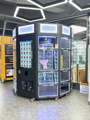 Novo design de armário máquina de venda de flores frescas com função de resfriamento 32 polegadas touch screen light box para branding