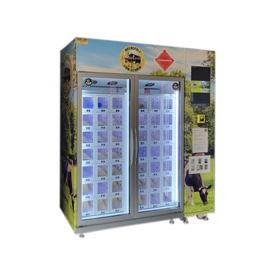 QUALIDADE  Refrigerated Vending Machines For Dairy Products -22~20℃ Automated Cheese Vending Machine fábrica