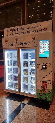 Máquina de venda de armários conveniente e de alta tecnologia para shopping center 40 armários personalizáveis