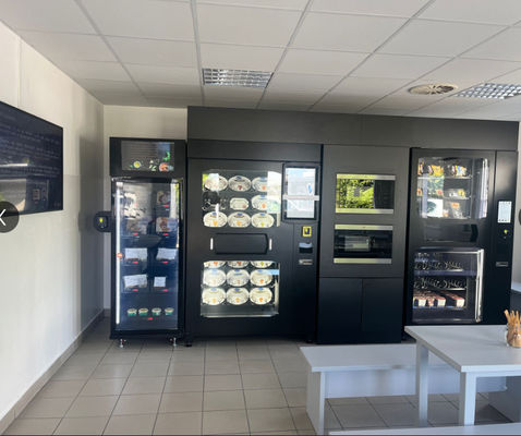 5-20 bandejas Capacidade de Metal Máquina de venda de geladeira inteligente para sorvete Design durável