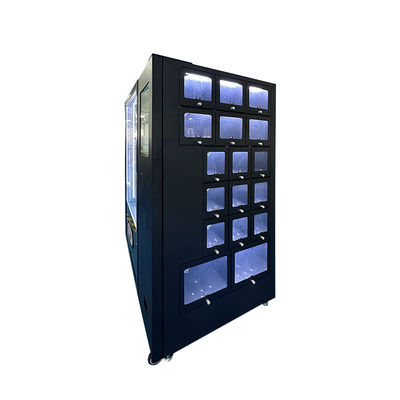Máquina de Venda Automática com Porta de Vidro 220V para Snacks Embalados Grandes 400W Capacidade Eficiência