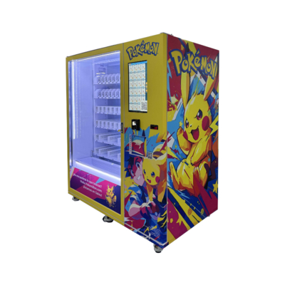 Personalização ao alcance dos dedos Máquina de venda de brinquedos IP com tela sensível ao toque de 21,5 polegadas e vários métodos de pagamento