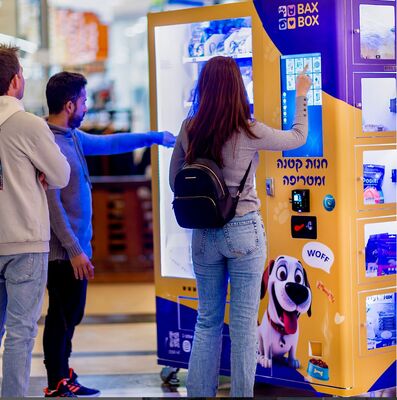 QUALIDADE  Smart Pet Medicine & Supplies Vending Machine with Side Lockers for Pet Stores & Veterinary Clinics fábrica
