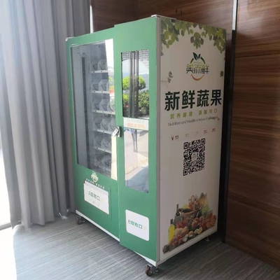 Máquina de venda automática do transporte da capacidade 337-662/máquina de venda automática do fruto vegetais de salada com elevador