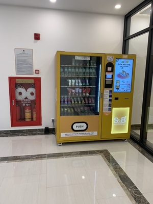 20℃ que refrigera a máquina de venda automática de 662 móbeis com mícron do pagamento da carteira de E