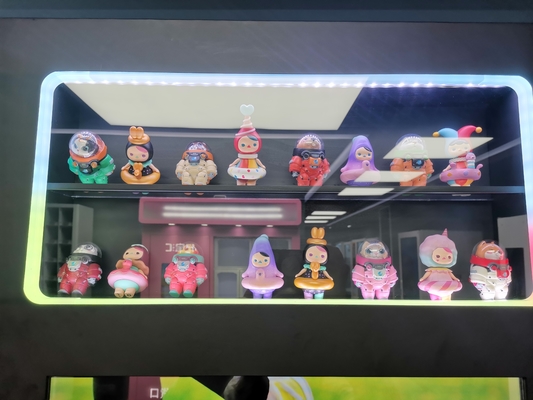 Tela táctil Mini Blind Box Vending Machine de 21,5 polegadas com sala de exposições
