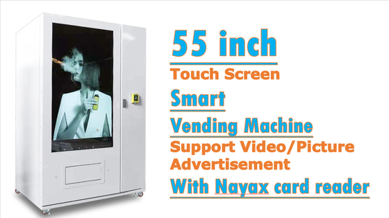 Máquina de venda automática comercial do POP do tela táctil de Eectronic para a propaganda