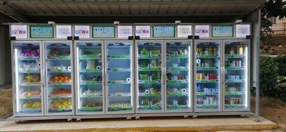 Sentido esperto Mini Vending Machine For Drinks do peso, frutos, máquina de venda automática do escritório, máquina de venda automática do suco, mícron