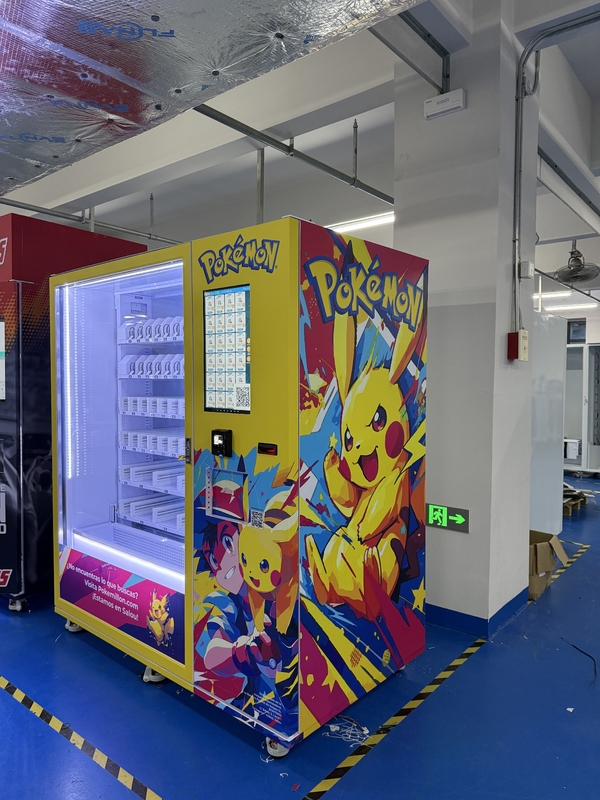 Personalização ao alcance dos dedos Máquina de venda de brinquedos IP com tela sensível ao toque de 21,5 polegadas e vários métodos de pagamento