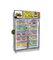 Máquina de venda automática esperta vegetal do refrigerador do leite do ovo com a porta aberta do refrigerador