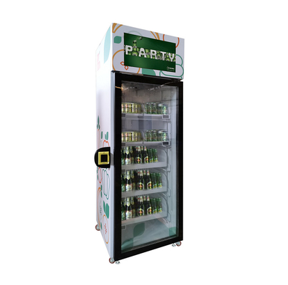 Máquina de venda automática do alimento de petisco da loja de WIFI para a cerveja do leite da bebida