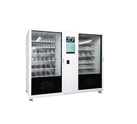Capacidade 1202 cozinhada refeição da máquina de venda automática do alimento de petisco da bebida