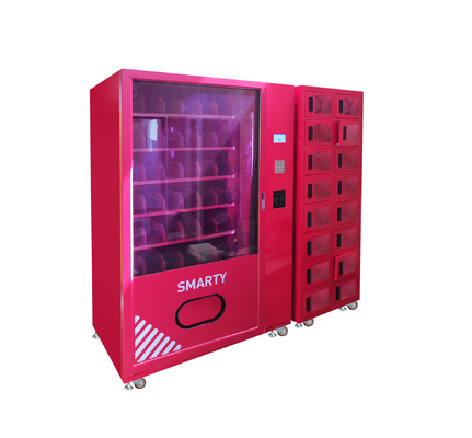 24 horas de autoatendimento combinado Sprial Locker Tool EPI máquina de venda automática no hospital da fábrica