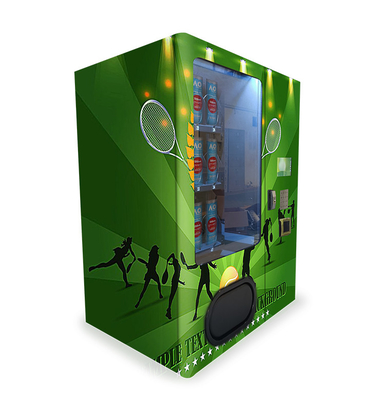 Leitores de cartão de Mini Tennis Vending Machine Supports e sistemas de pagamento em dinheiro