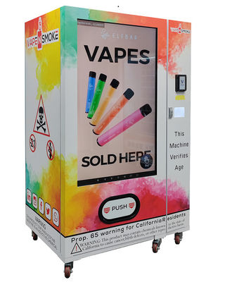 Máquina de venda automática do tela táctil de 55 polegadas para vender a sapata E do perfume - bebida do petisco do cigarro