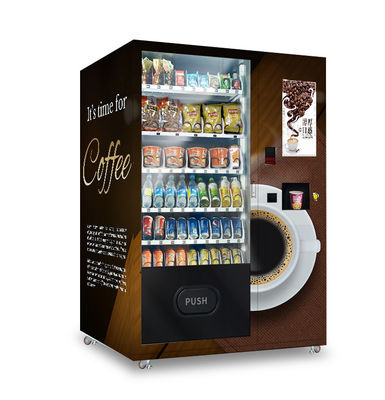 Máquina de venda automática esperta do chá imediato do copo com sistema de fonte fervido da água