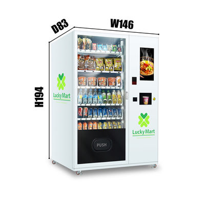 Máquina de venda automática de macarrão instantâneo com copo de suprimento de água quente e máquina de venda automática de macarrão instantâneo