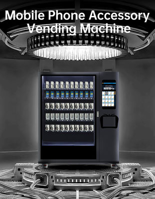 Acessórios de carregamento de telefone Máquina de venda automática Micron com elevador Nayax Card Reader