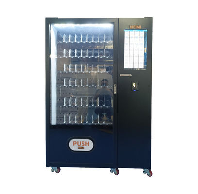 Máquina de venda automática de snacks e bebidas Micron Black Style 662 Capacidade para o mercado europeu