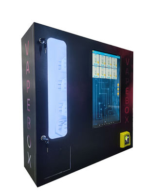 Máquina automática de venda de cigarros eletrônicos com sistema de reconhecimento de idade