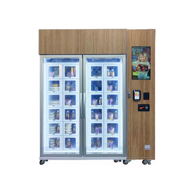 Micron Commercial Refrigerante Fresco Bouquet Flower Vending Machine Em loja de varejo não tripulado