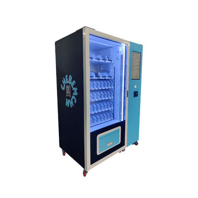 W1260mm*D830mm*H1930mm Máquina de venda de sushi fresco com capacidade 270-540