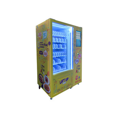 Máquina de venda automática de lanches para aeroportos e estações de trem