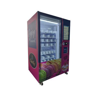 21Máquina de venda de snacks com tela sensível ao toque com desenvolvimento de software interno