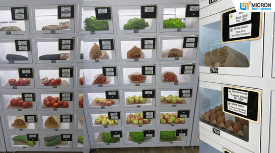 Máquina frigorífica com pagamento em dinheiro e opção de temperatura ambiente