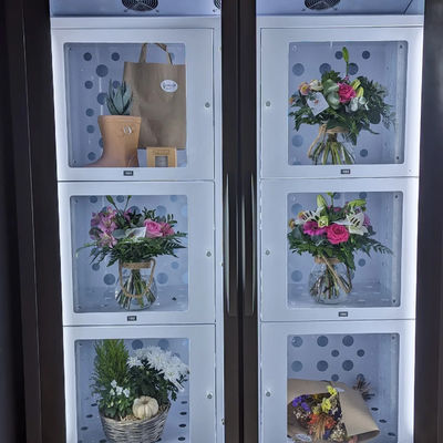 32 polegadas de tela sensível ao toque máquina de venda de flores para plantas de pote tela