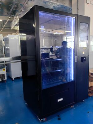Máquinas de venda automática com tela sensível ao toque de 21,5 polegadas e capacidade de 300 kg
